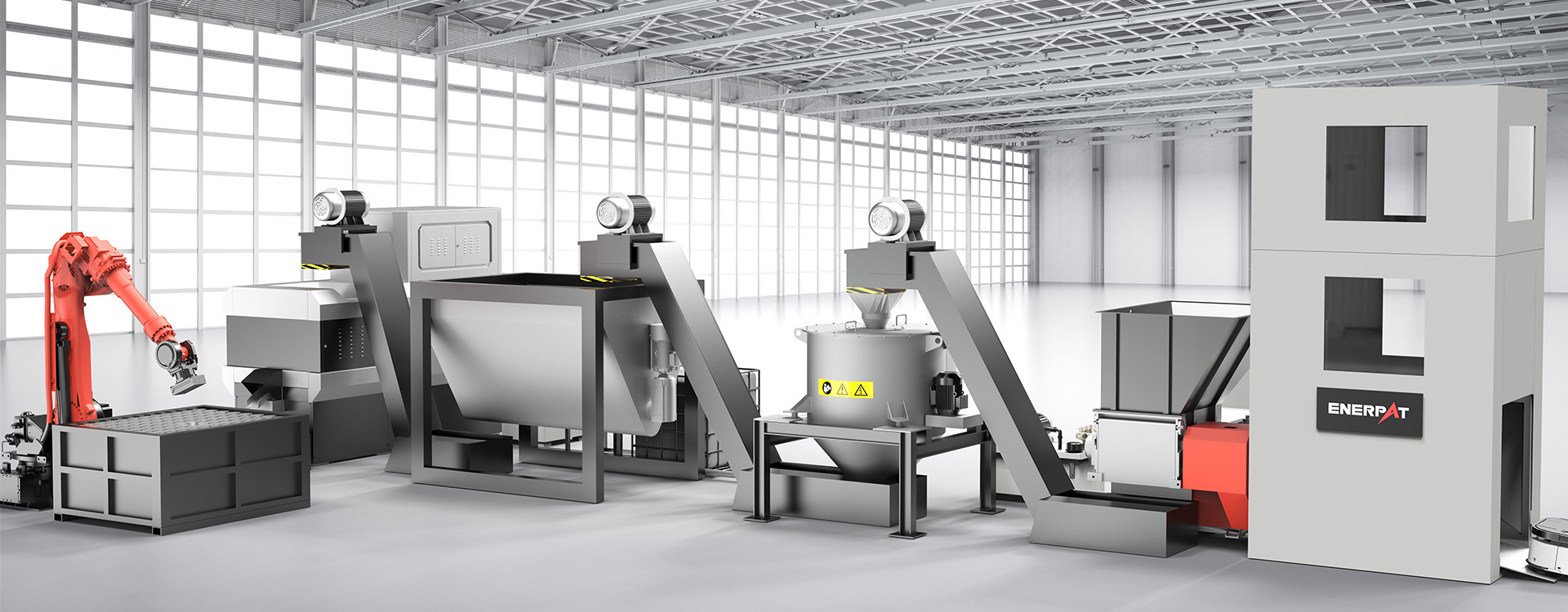 ENERPAT Metal Chip Briquetting Machines ENERPAT Máquinas briquetadoras de virutas de metal