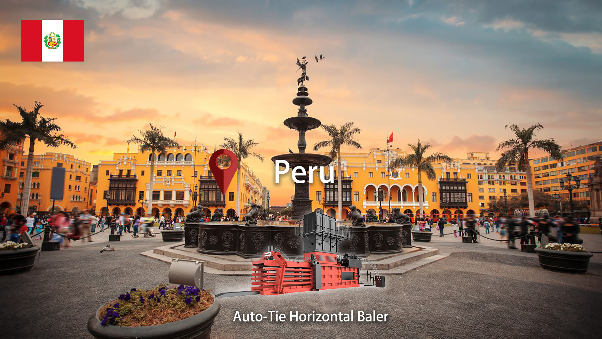 Perú: ENERPAT Se instalaron más de 20 máquinas compresoras de cartón con amarre automático