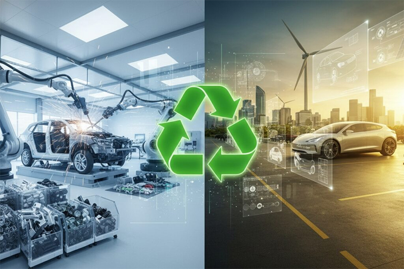  Tecnolog&iacute;as de reciclaje automotriz