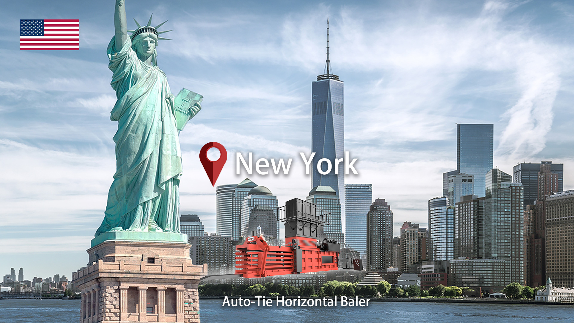 Por qué la industria del reciclaje de Nueva York depende de la máquina compresora de papel usado