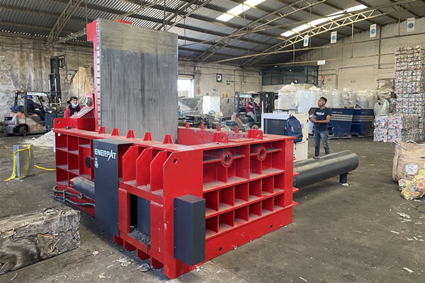 Instalación de reciclaje de América del Norte