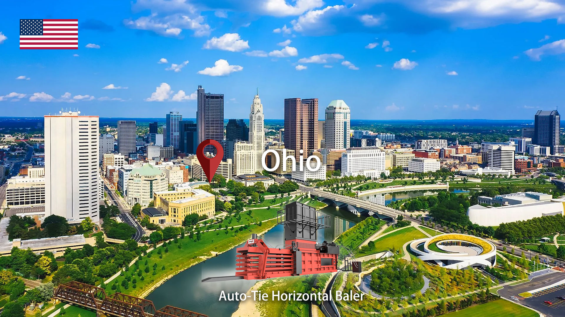 Por qué la industria del reciclaje de Ohio depende de los compactadores de plástico horizontales automáticos