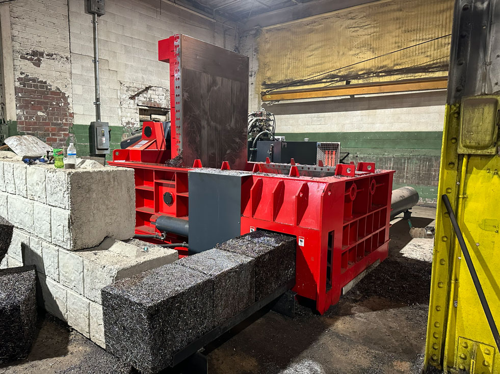 ENERPAT empacadora de reciclaje de metales