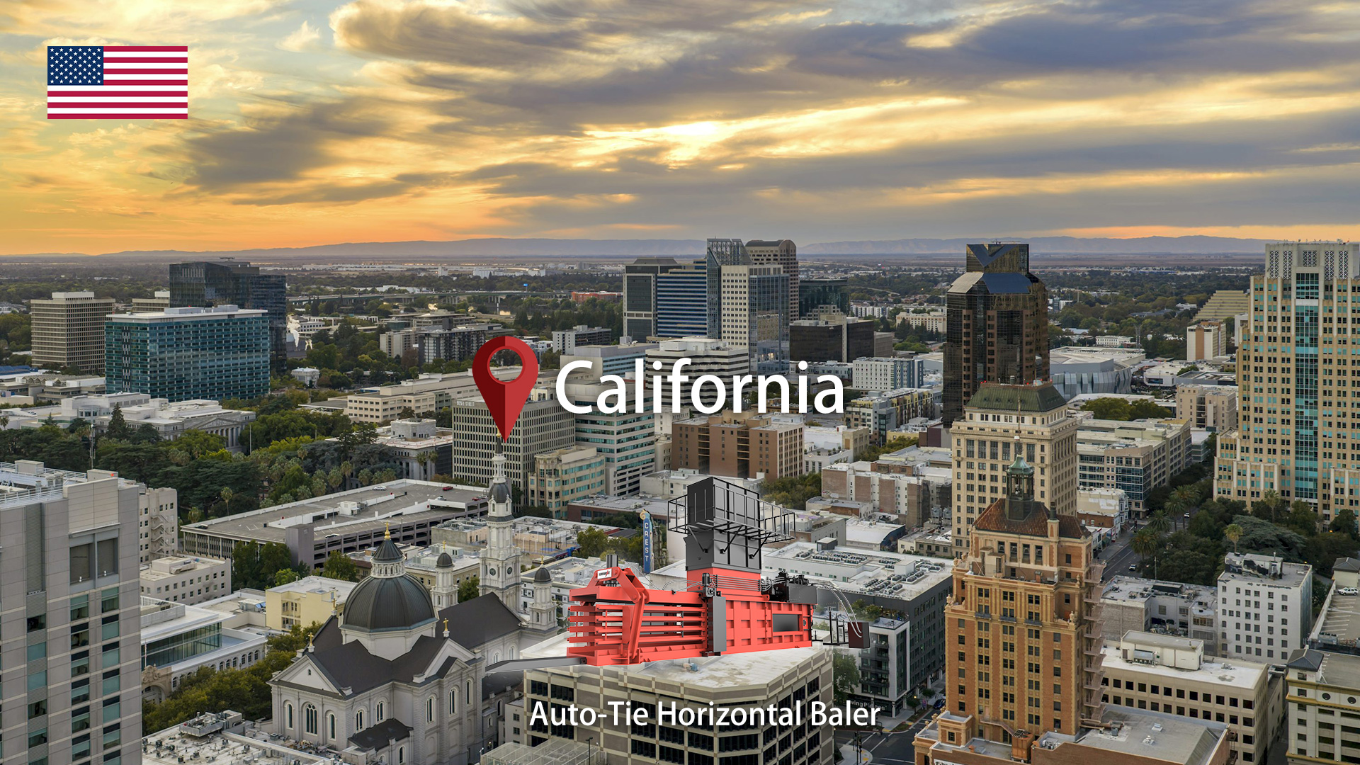 Por qué la industria del reciclaje de California depende de las empacadoras de residuos horizontales