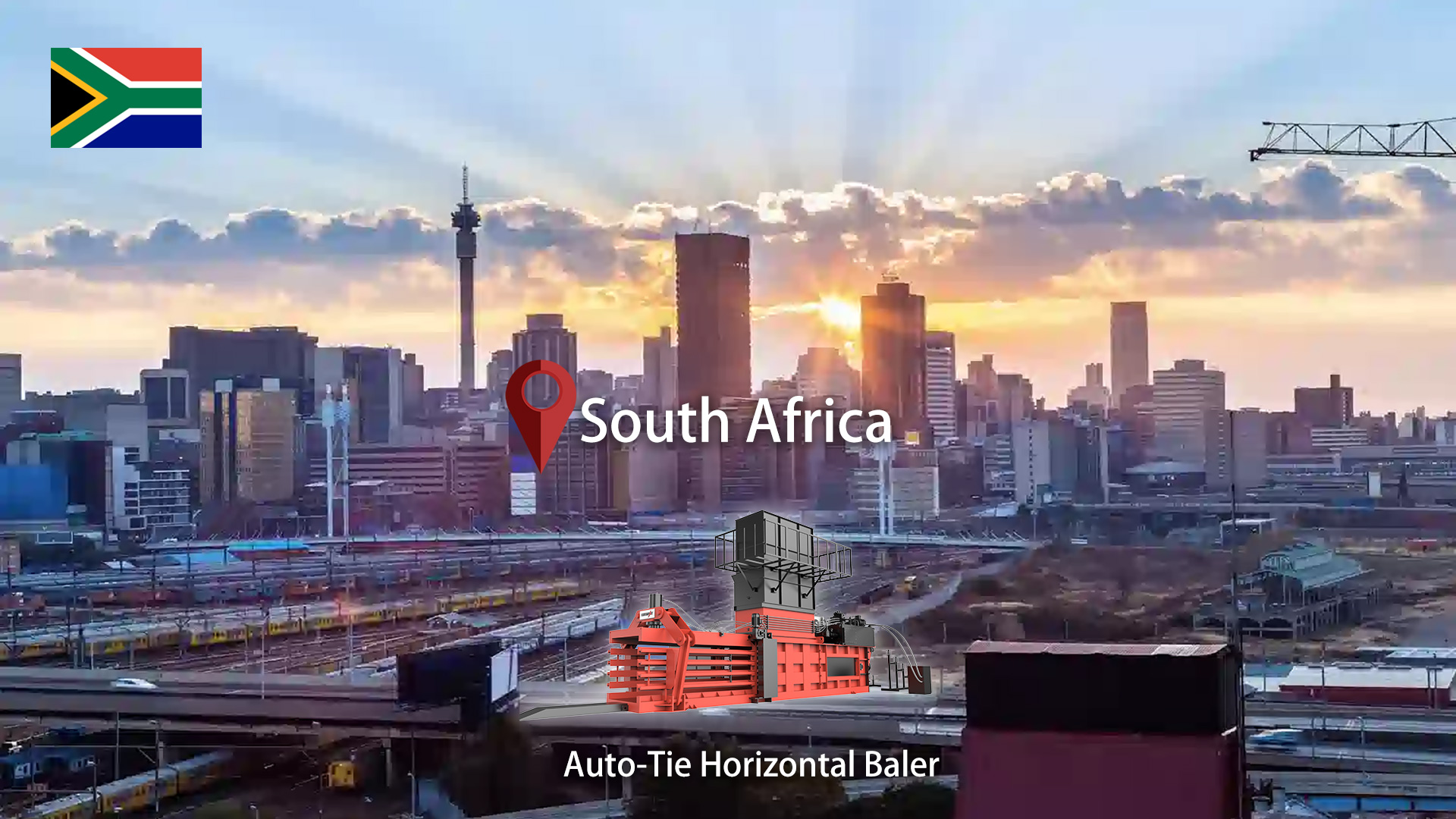 Sudáfrica: ENERPAT 6 modelos de máquinas empaquetadoras de cartón con amarre automático instaladas