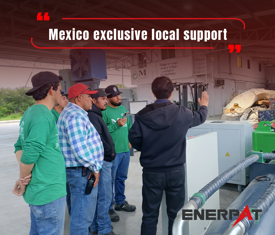 ENERPAT empacadora de chatarra hidr&aacute;ulica