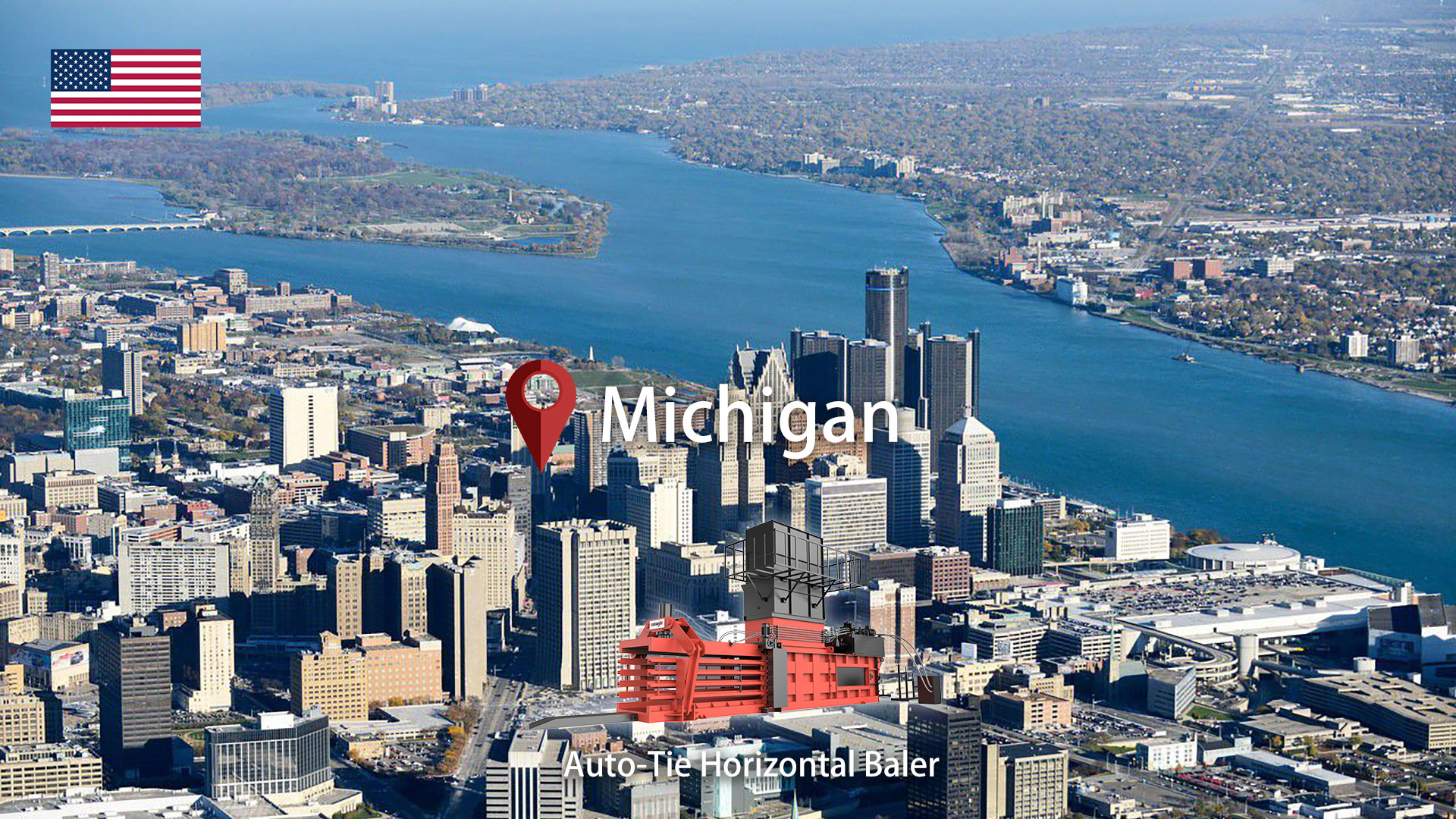 Por qué la industria del reciclaje de Michigan depende de la empacadora de cajas de cartón Auto Tie