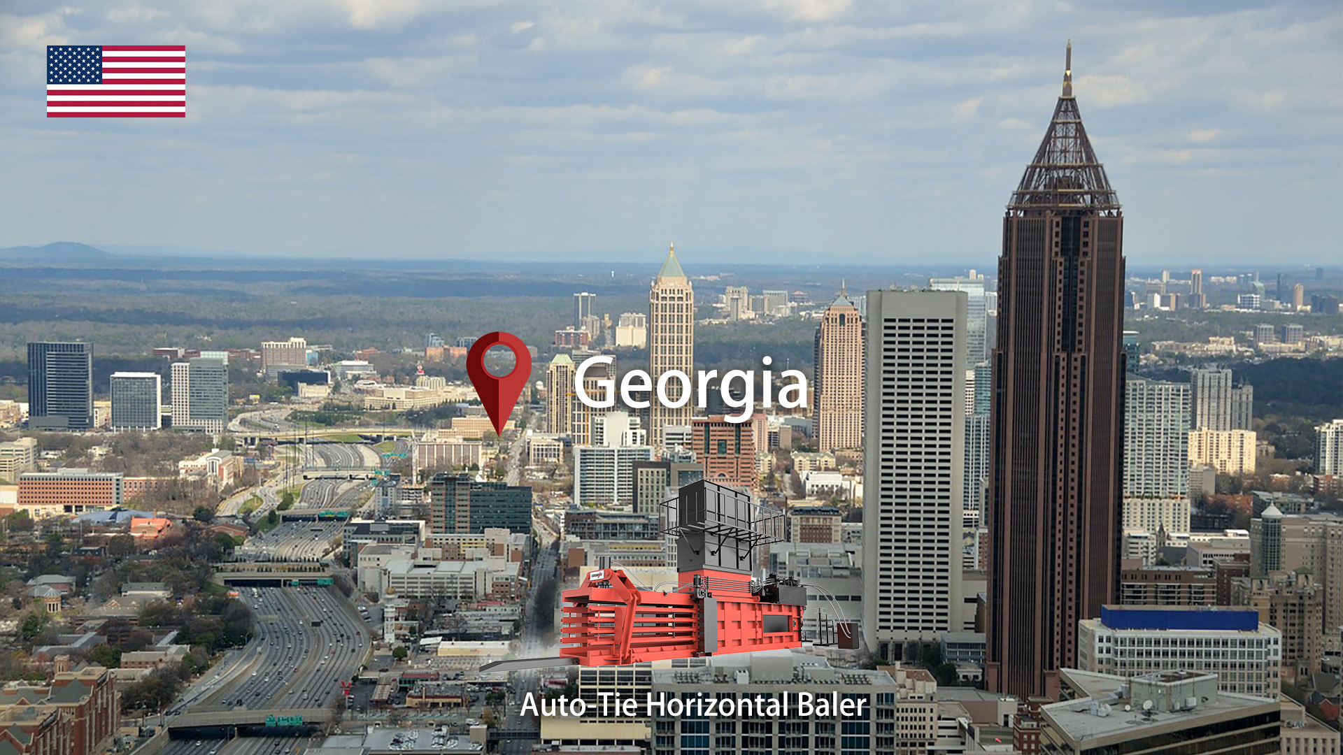 Por qué la industria del reciclaje de Georgia depende del compresor de cartón horizontal