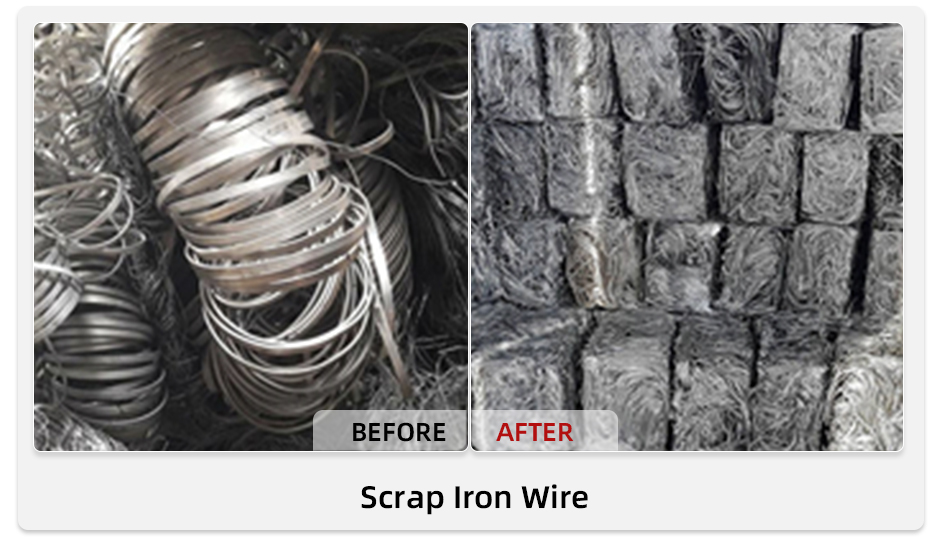 Alambre de chatarra de hierro