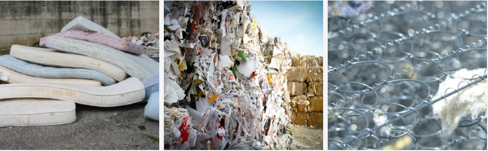 Reciclaje de colchones