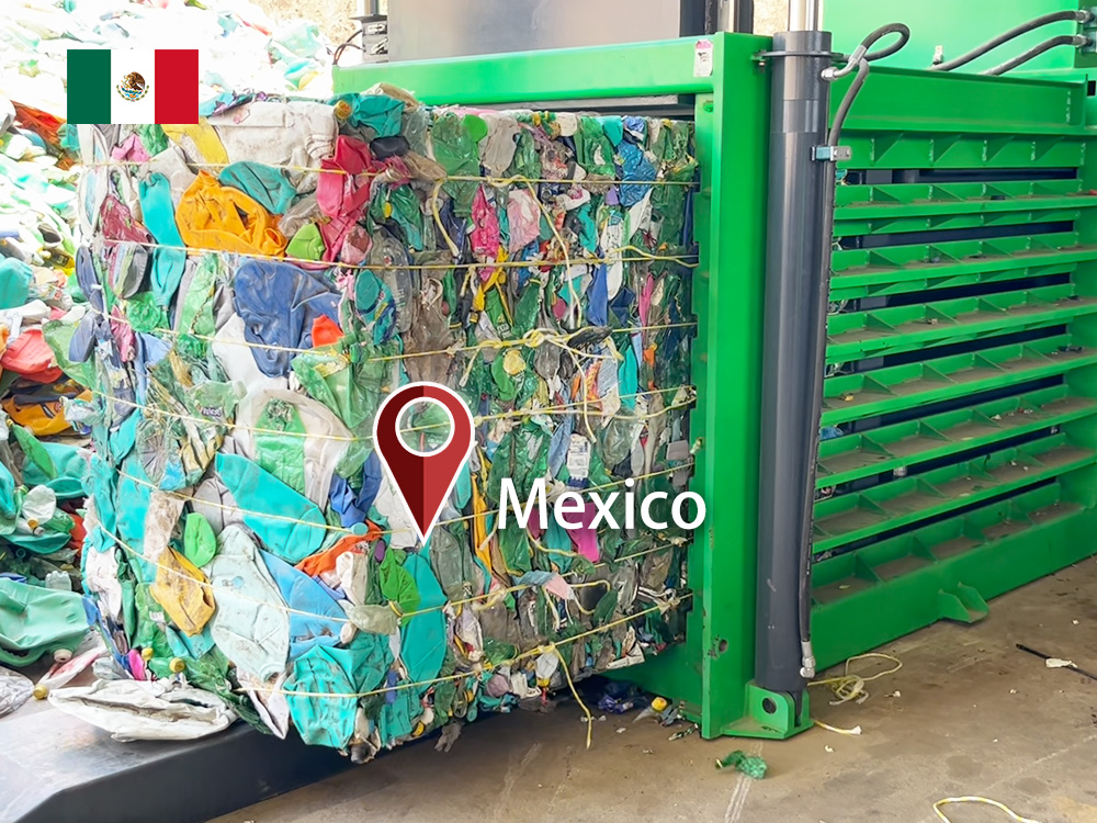 México: ENERPAT Se instaló empacadora de botellas de plástico HBM120-110130