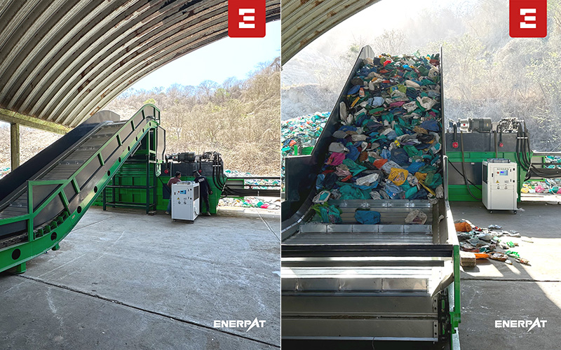 M&eacute;xico: ENERPAT Se instal&oacute; empacadora de botellas de pl&aacute;stico HBM120-110130