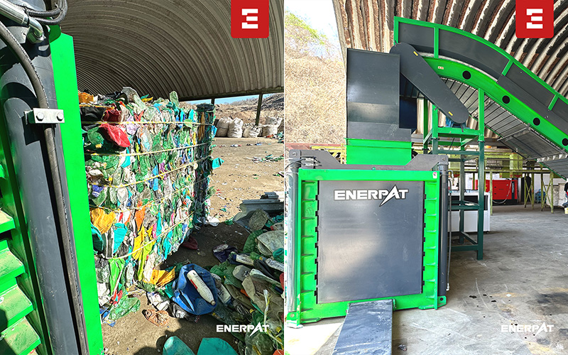 M&eacute;xico: ENERPAT Se instal&oacute; empacadora de botellas de pl&aacute;stico HBM120-110130
